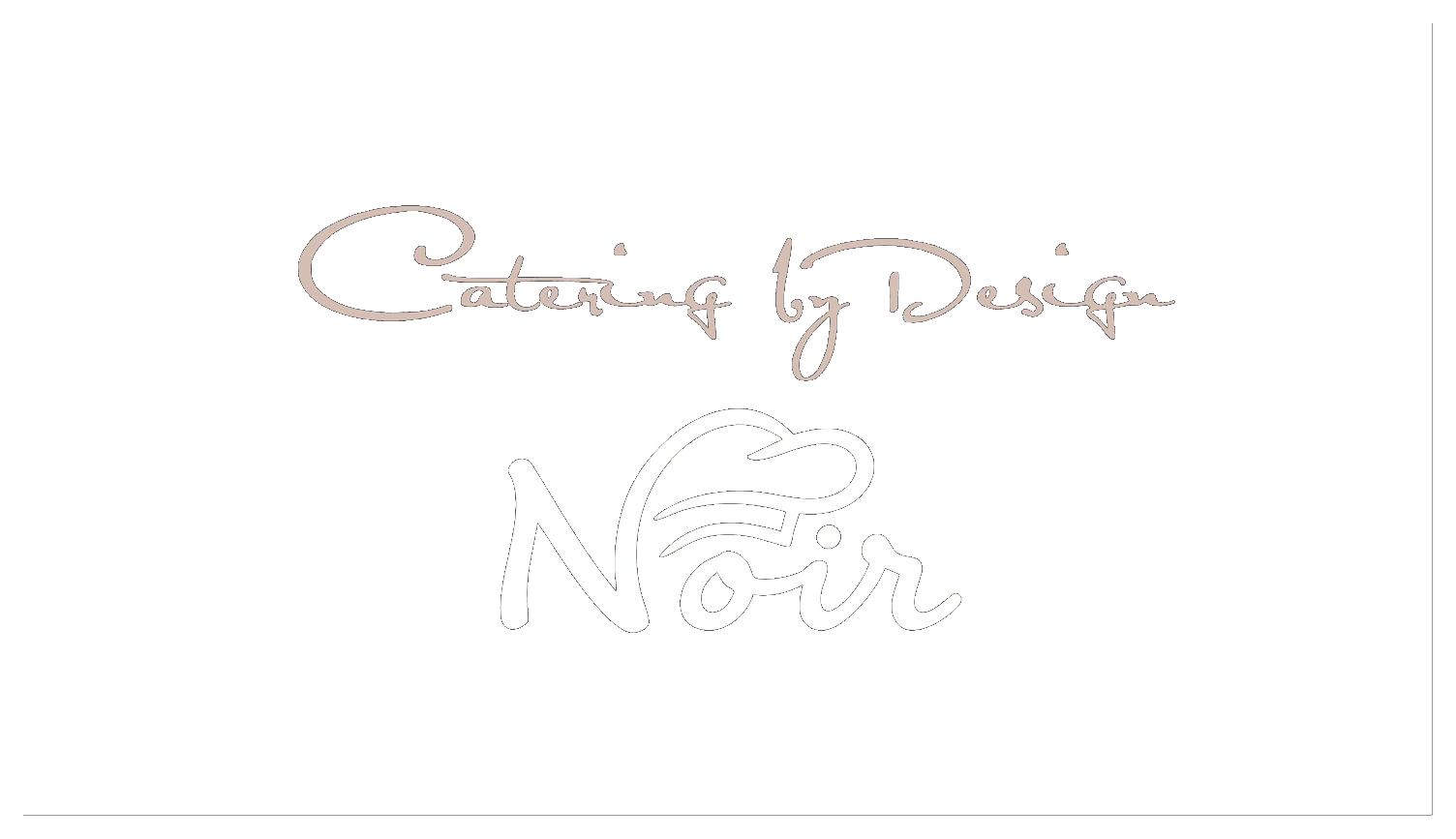 Catering By Design Noir